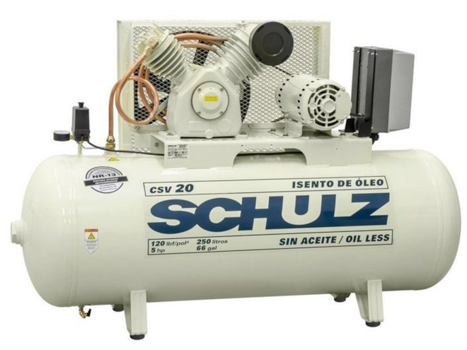 Schulz Compressors Oilless Piston Air Compressor