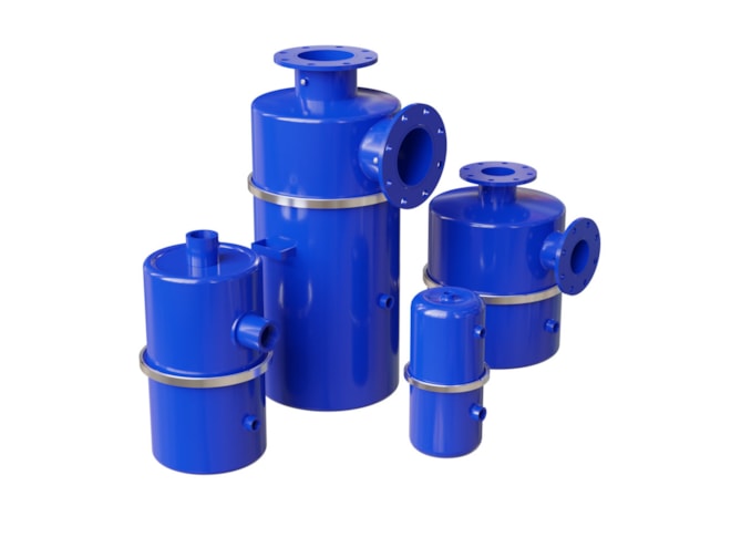Solberg LRS Series, 3/4 to 6, Right Angle Liquid Separator