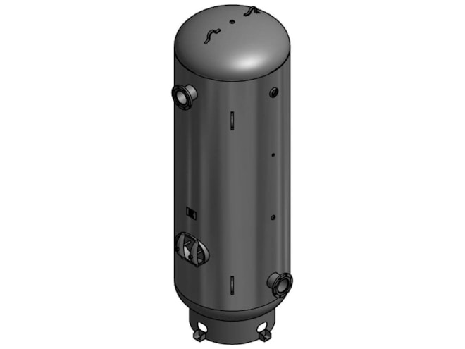 Steel Fab 1550 Gallon Vertical Air Tank