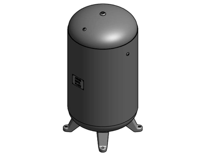 Steel Fab 80 Gallon Vertical Air Tank