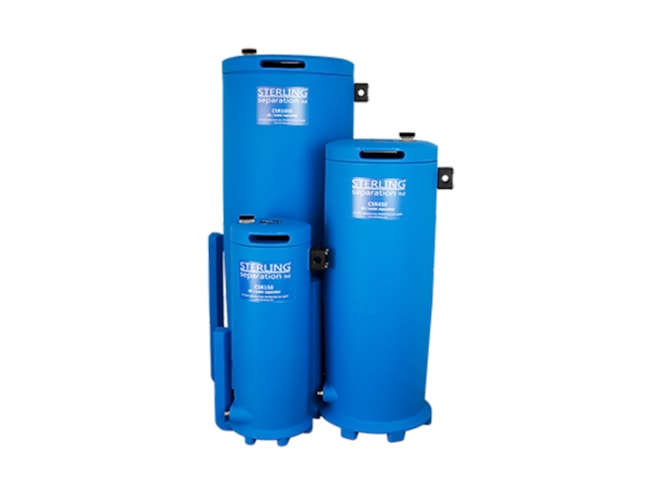 Sterling Separation CSR Series Oil and Water Separator