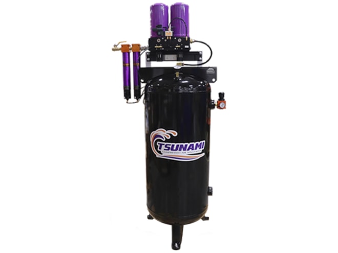 Tsunami Pure-10T Tank Mounted Regenerative Desiccant Air Dryer