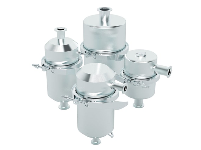 Solberg VTL/VTS Series, NW16 to NW50 Connection, Chemical Adsorption Inlet Vacuum Traps