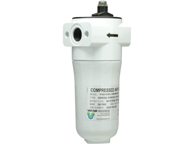 Van Air Systems F200 Series Compressed Air and Gas Filter | Industrial Compressor Filters | Compressor World