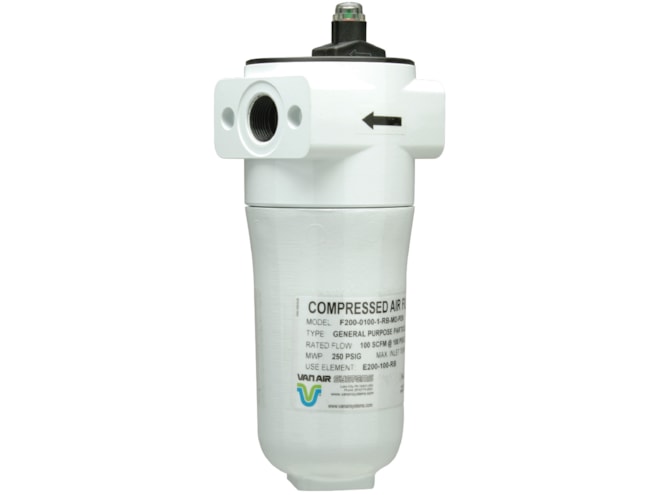 Van Air Systems F200 Series Compressed Air and Gas Filter