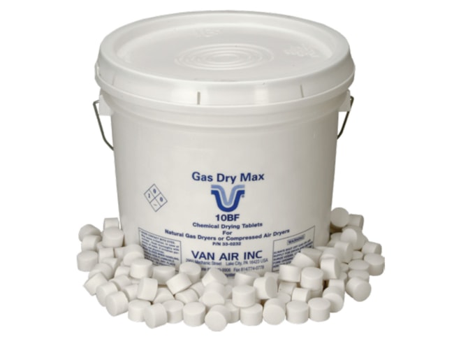 Van Air Systems Gas Dry Max Deliquescent Desiccant