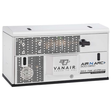 Vanair Air N Arc 300 Compact Diesel Rotary Screw Compressor, Generator/Welder