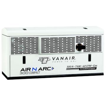 Vanair Air N Arc 300 Compact Gas Rotary Screw Compressor with Generator/Welder