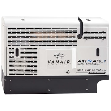 Vanair Air N Arc 300 Diesel Rotary Screw Air Compressor with Generator/Welder