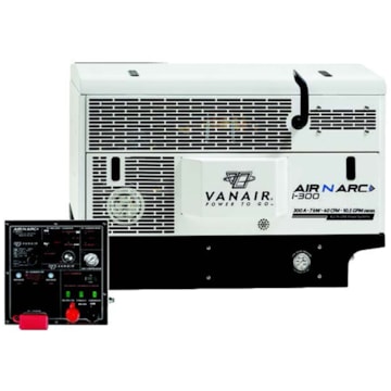 Vanair Air N Arc I-300 Rotary Screw Air Compressor with Generator/Welder