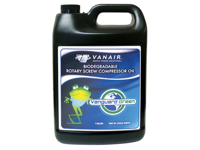 Vanair Vanguard Green Biodegradable Rotary Screw Compressor Oil