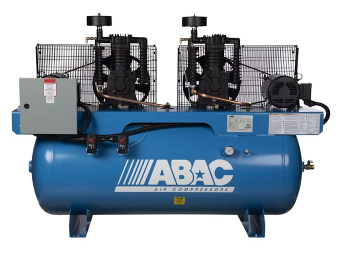 ABAC Ironman Duplex Two-Stage Piston Air Compressor