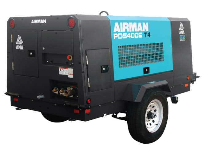 Airman PDS400S Portable Rotary Screw Air Compressor
