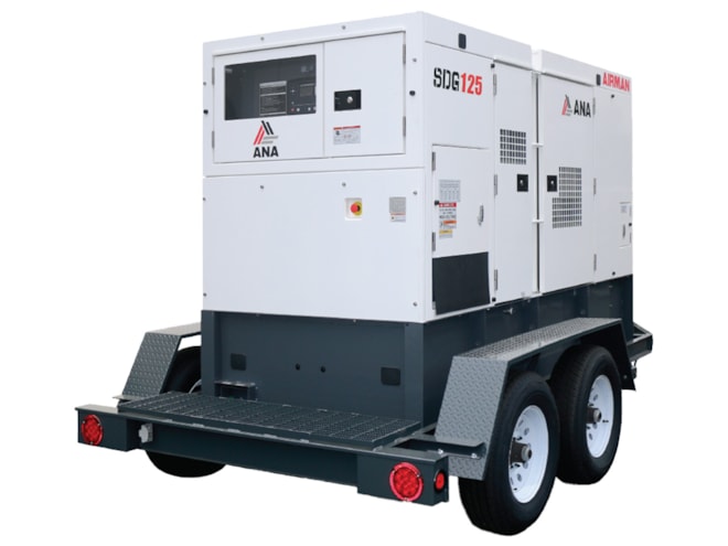 Airman SDG125S Diesel Driven Portable Generator
