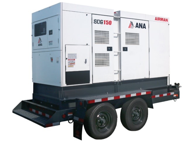 Airman SDG150S Diesel Driven Portable Generator