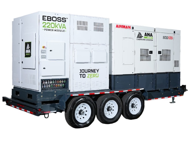 ANA Energy EBOSS 220 kVA Hybrid System