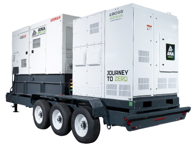 ANA Energy EBOSS 400 kVA Hybrid System