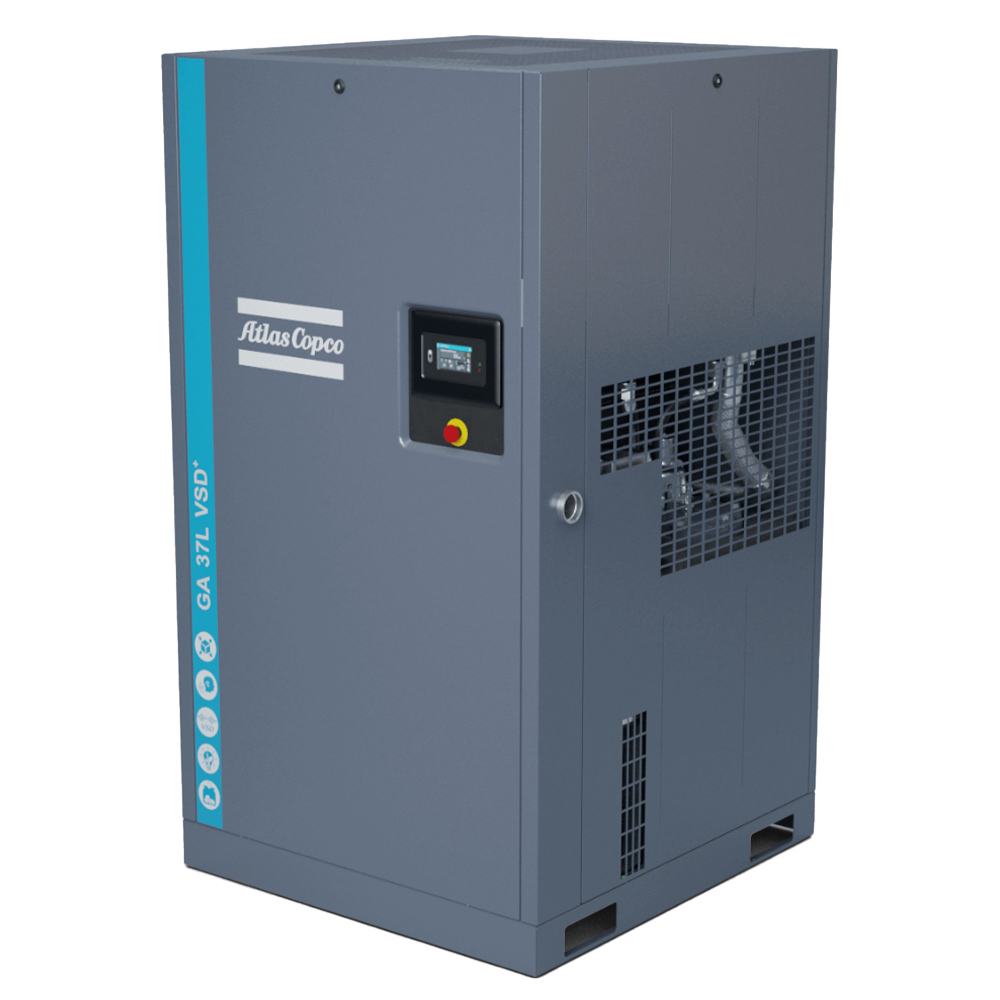 Atlas Copco GA37L-75VSD+ Variable Speed Rotary Screw Air Compressor