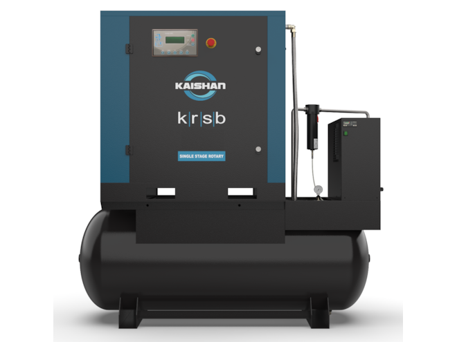 Kaishan USA KRST-005A3F4D8U, 5 HP Rotary Screw Air Compressor