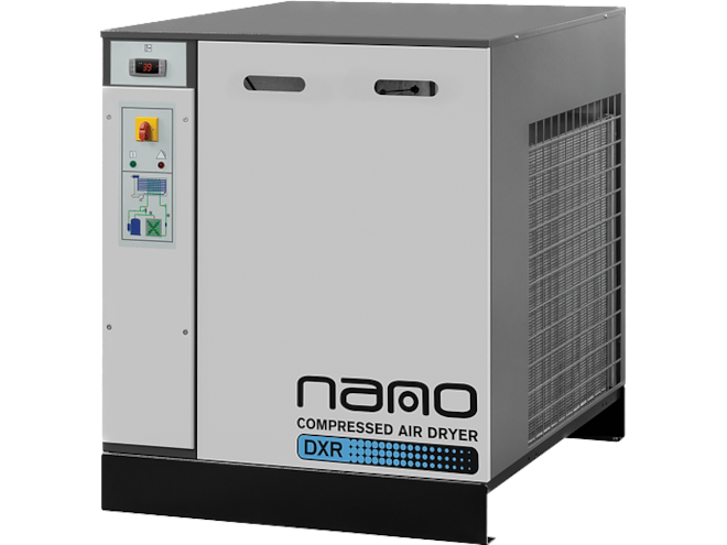 nano-purification solutions DXR1250N-460603-F, 1250 SCFM Refrigerated Air Dryer