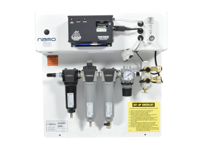 nano-purification solutions BAP 050 CP N, 50 CFM Breathing Air Dryer