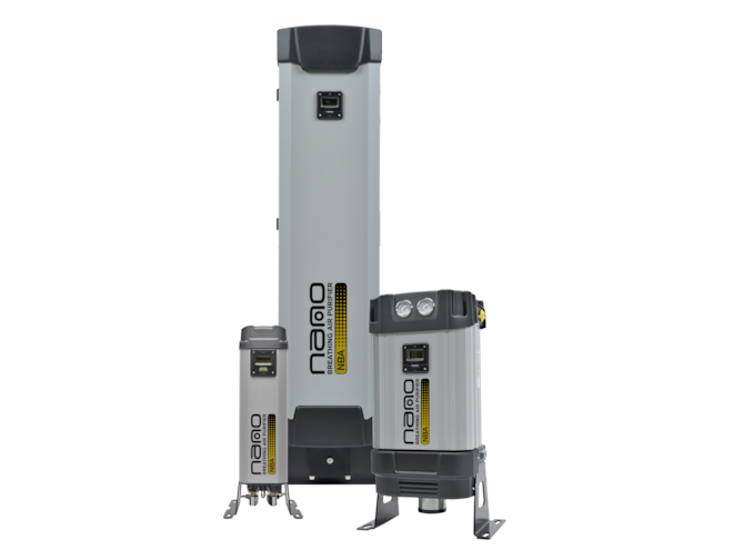 nano-purification solutions NBA Breathing Air Dryer