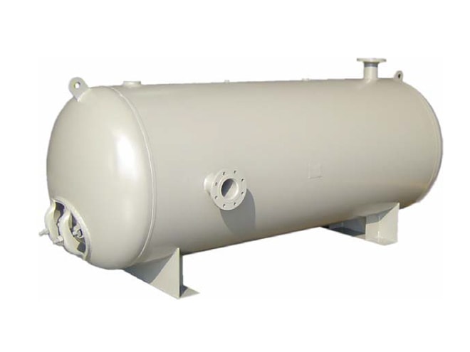 Penway 660 Gallon Horizontal Air Receiver Tank