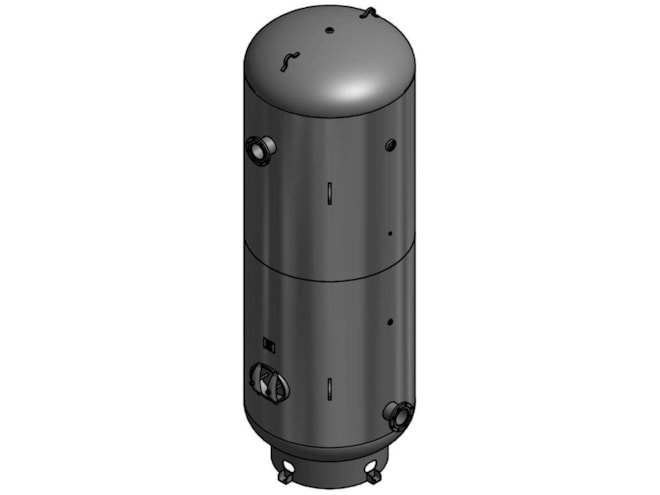 Steel Fab 2000 Gallon Vertical Air Tank