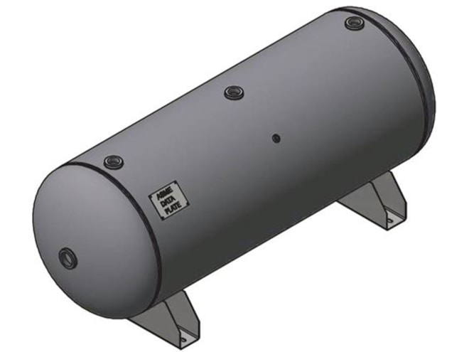 Steel Fab 240 Gallon Horizontal Air Tank
