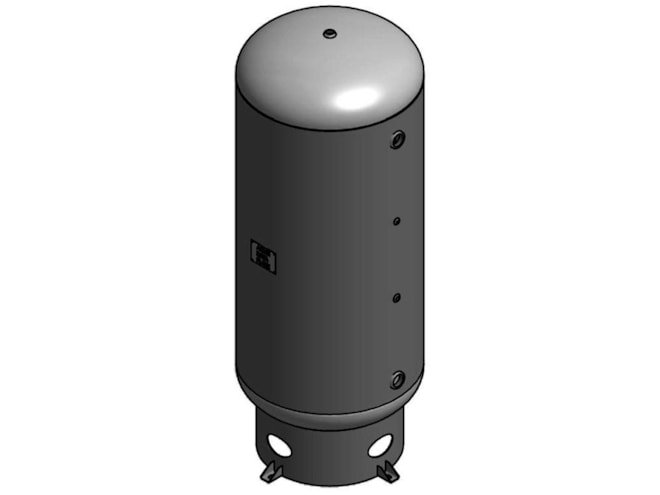 Steel Fab 200 Gallon Vertical Air Tank